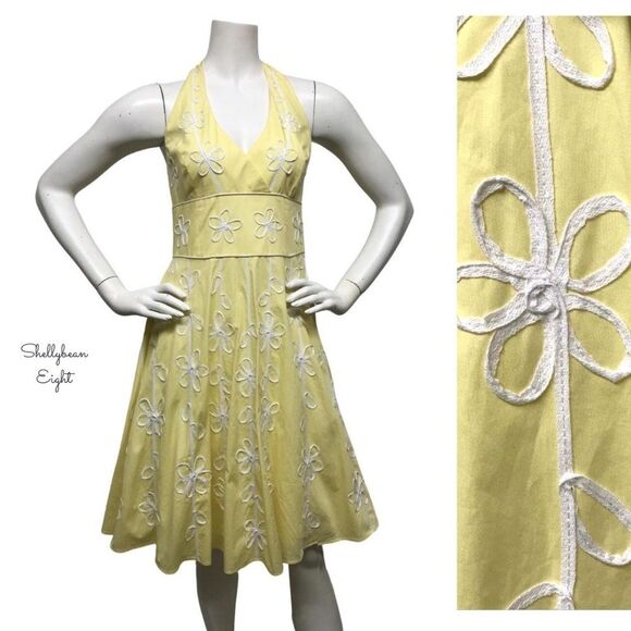 LILLY PULITZER Willa Garden Club Halter Dress 2 4 - Picture 2 of 13